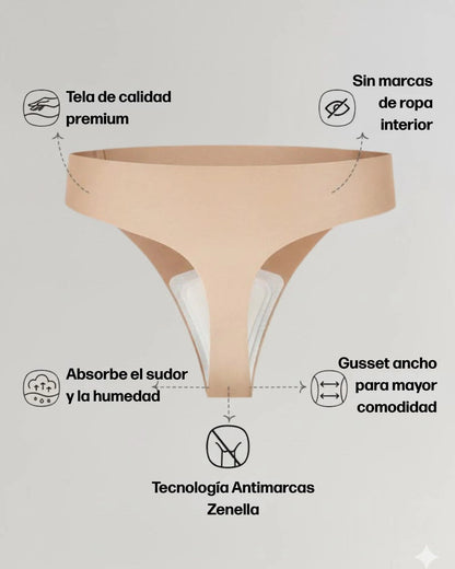 NUA Tanga Invisible sin Marcas